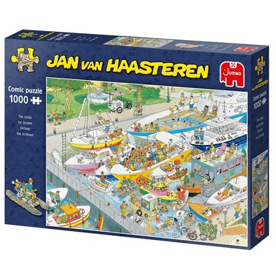 Jumbo Jan Van Haasteren, puzzle Blokada na rzece