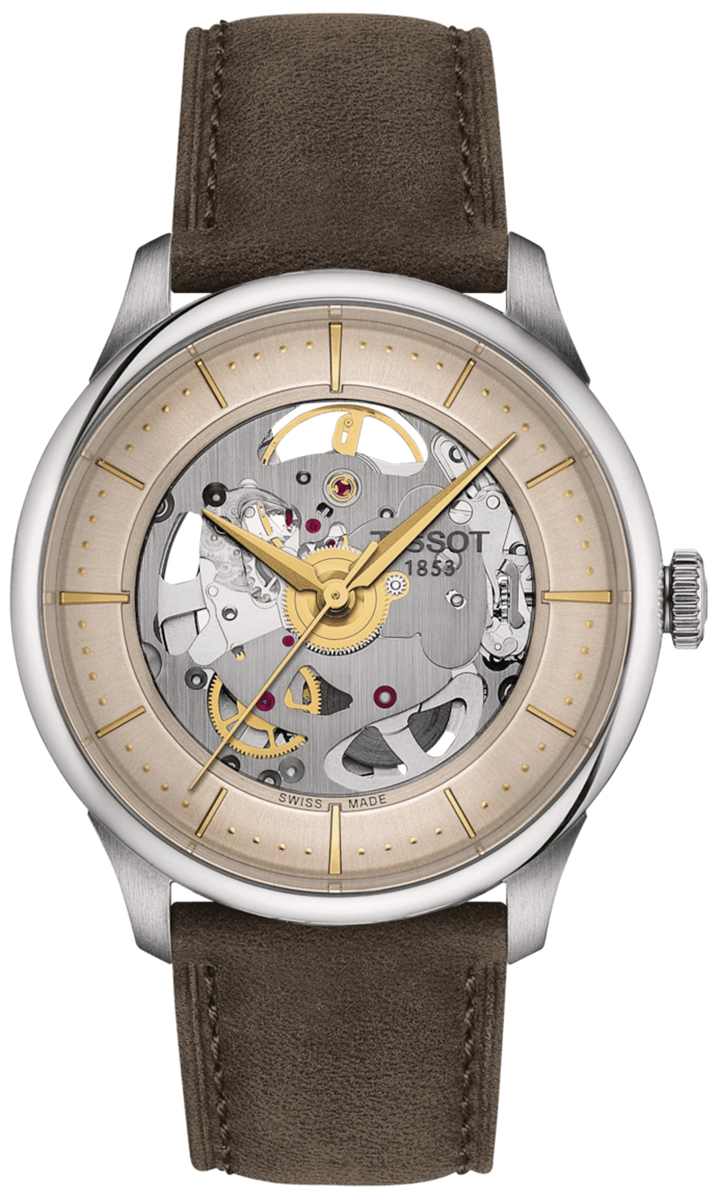 Zegarek Tissot T139.836.16.261.00 CHEMIN DES TOURELLES SQUELETTE