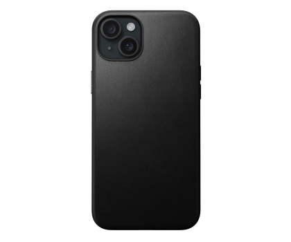 Nomad Modern Leather Case iPhone 15 Plus black