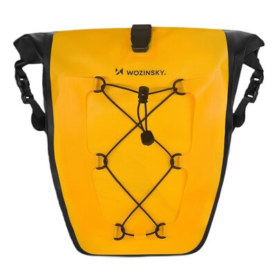 Wozinsky Wozinsky wodoodporna torba rowerowa sakwa na bagażnik 25l żółty (WBB24YE) WBB24YE