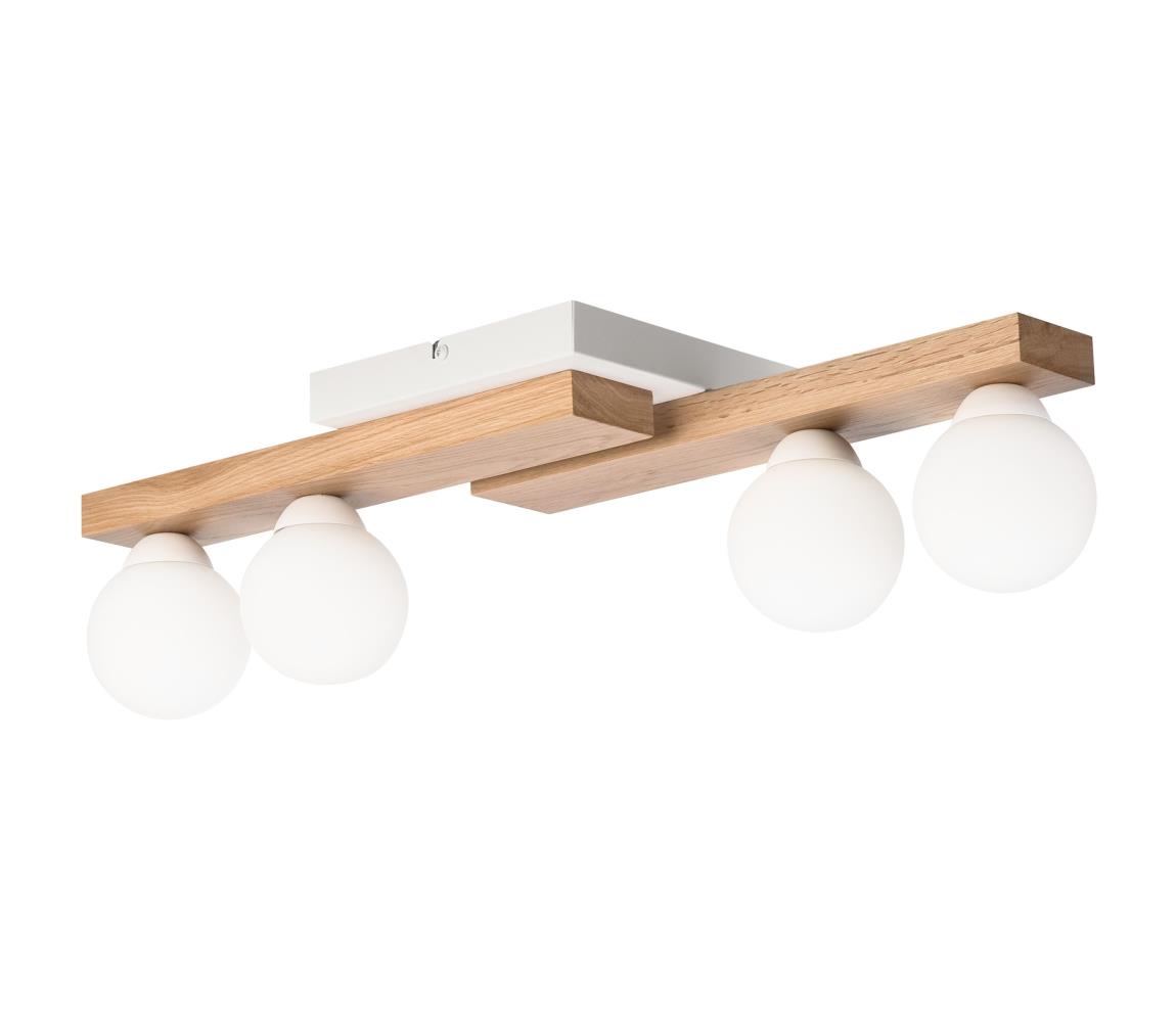 Żyrandol natynkowy CORTINA 4xG9/5W/230V biały/dąb