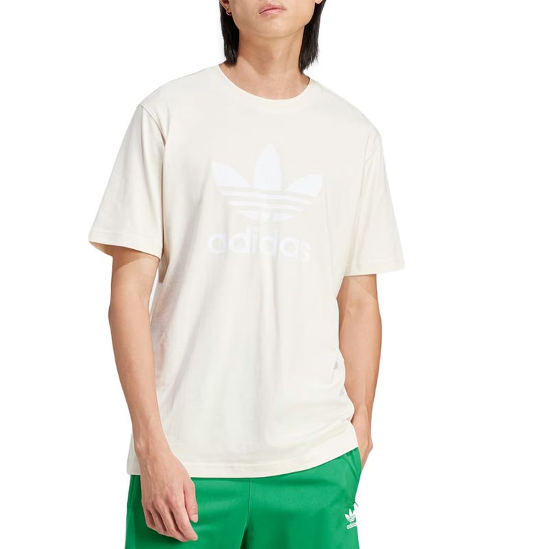 Koszulka adidas Originals Adicolor Outline Trefoil IU2367 - biała - Adidas
