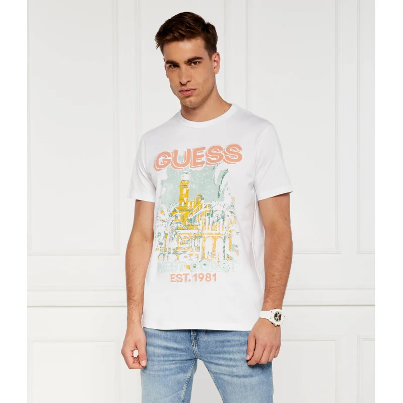 GUESS T-shirt WEAST COAST | Regular Fit