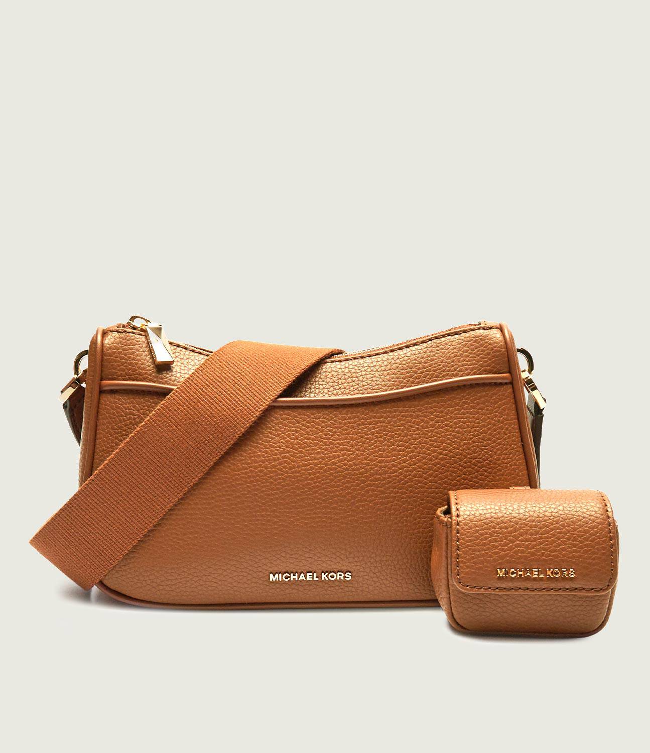 Michael Kors Skórzana torebka na ramię + saszetka