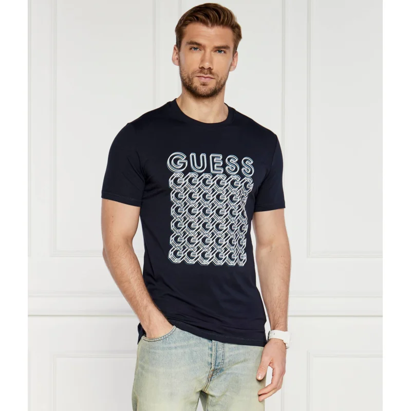 GUESS T-shirt G CHAIN | Slim Fit