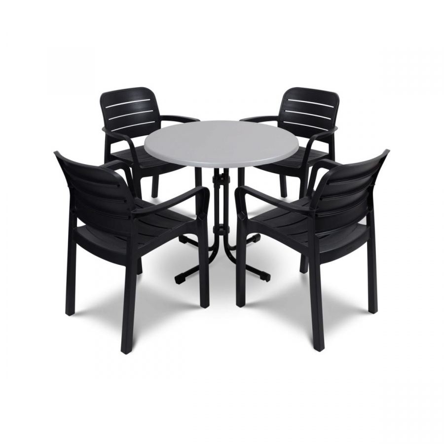 ALLIBERT Zestaw mebli tisara / euro 4+1 BK-009015