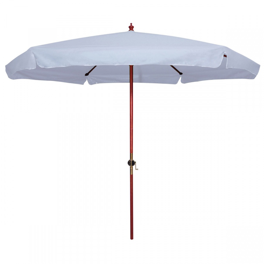 Bazkar Parasol Ogrodowy Drewniany 300 cm Grey BK-003708
