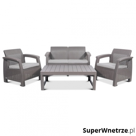 Zestaw Corfu 2-Set LYON : Kolor - cappuccino/piasek BK-004591