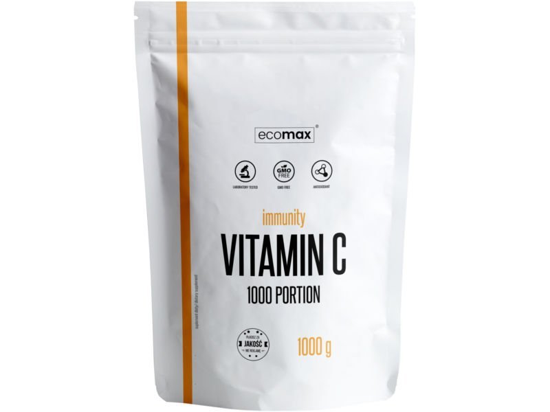 ECOMAX Vitamin C - Kwas L-askorbinowy 1000 g