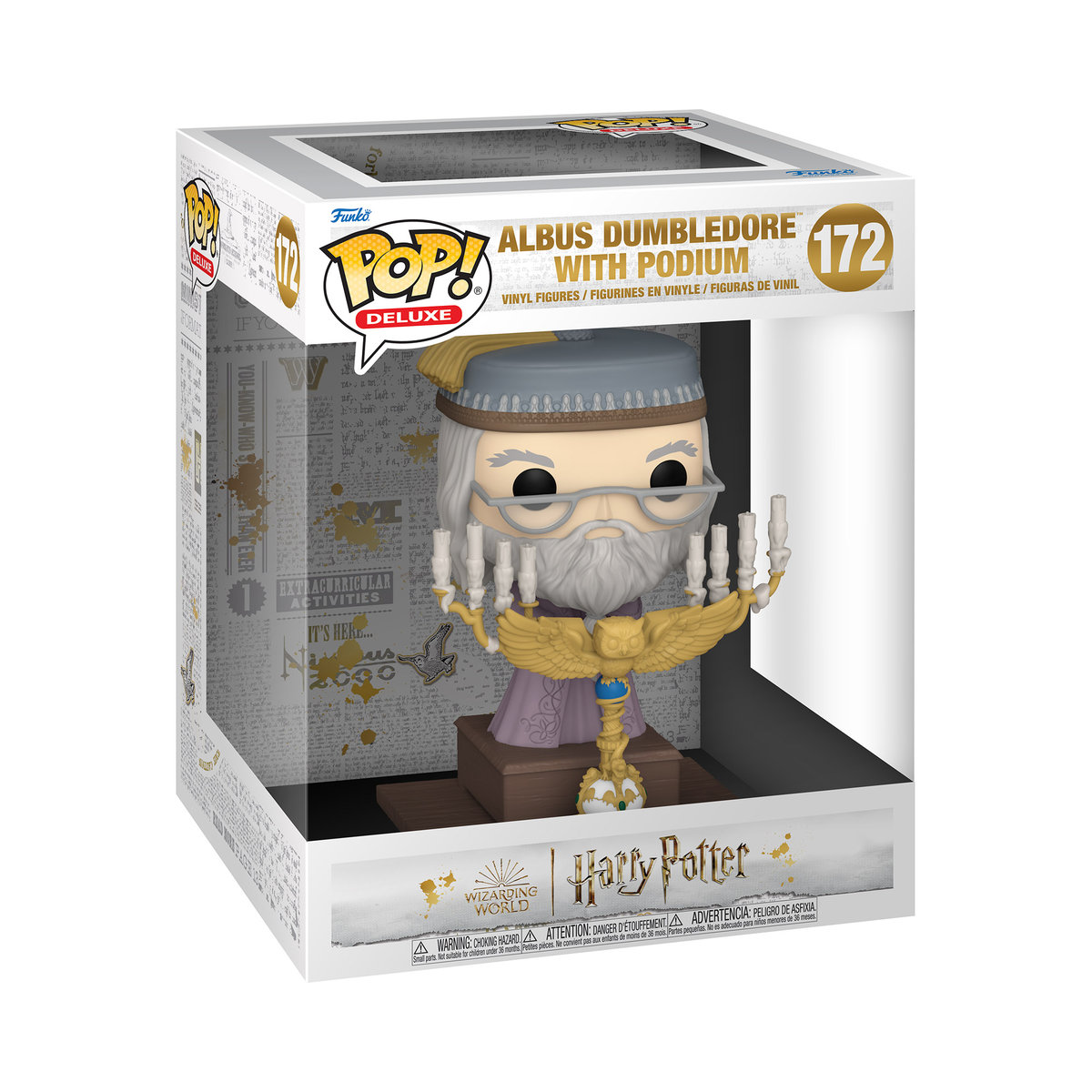 Funko POP! Deluxe, figurka kolekcjonerska, Harry Potter, Dumbledore, 172