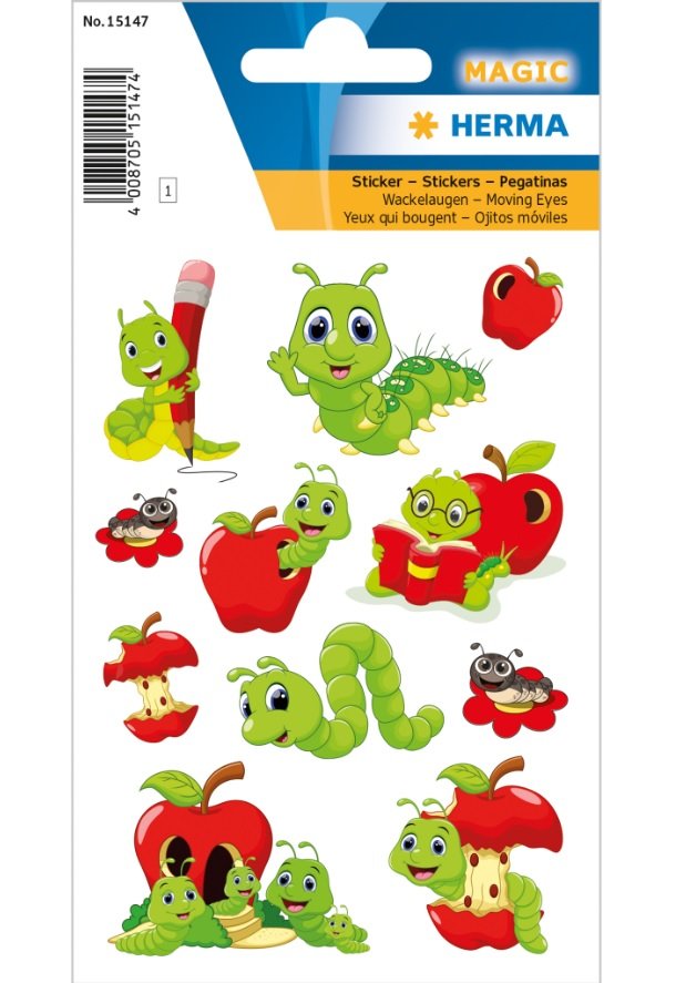 Pegatinas Magic Fritz Robak Ruchome Oczy