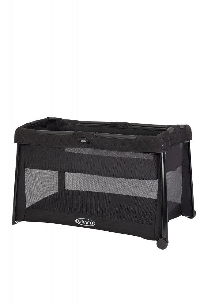 Graco, łóżeczko turystyczne Foldlite LX (od urodzenia do ok. 3 lat; 0-15 kg),Midnight