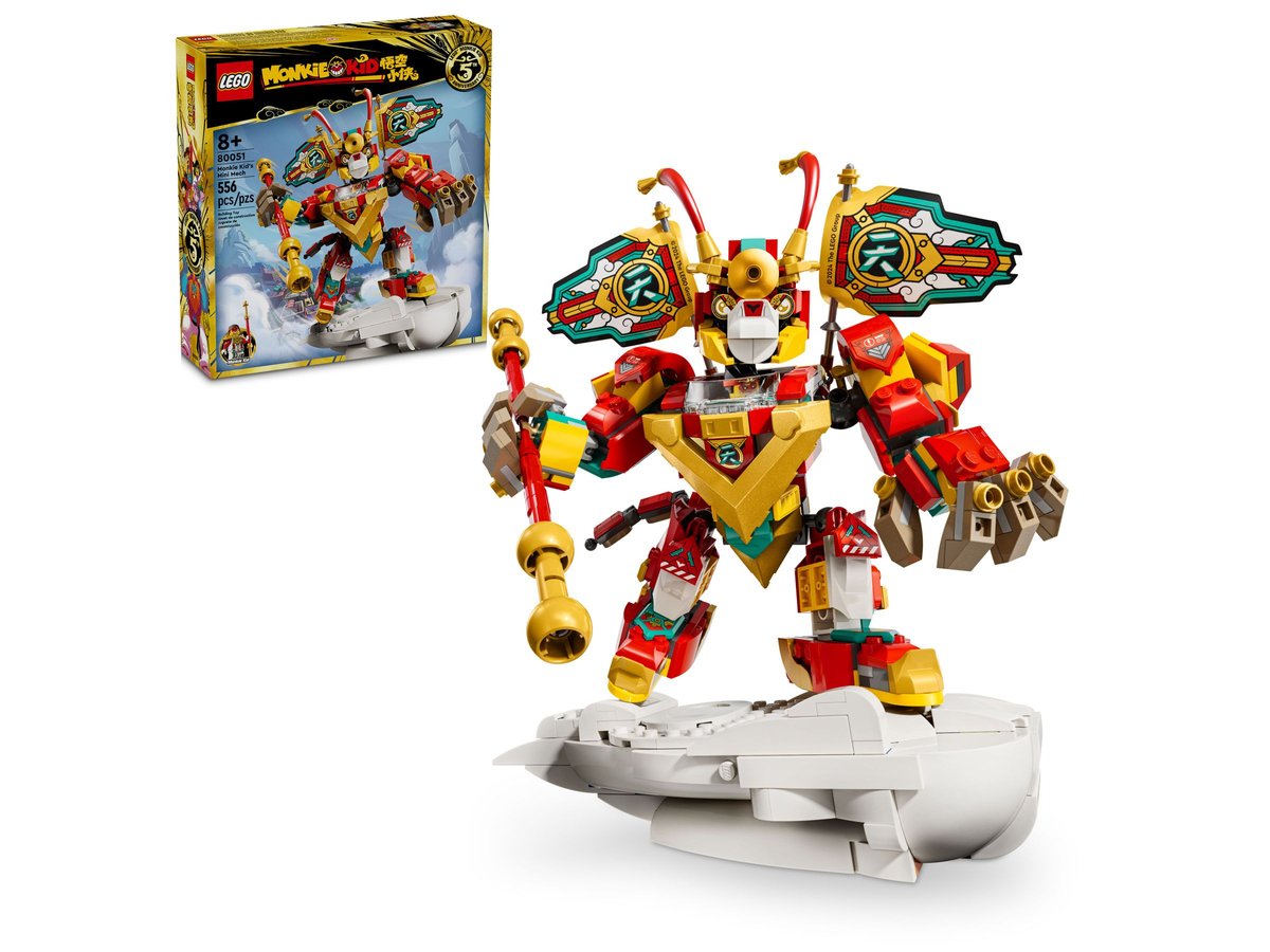LEGO MONKIE KID 80051 Monkie Kid w minimechu