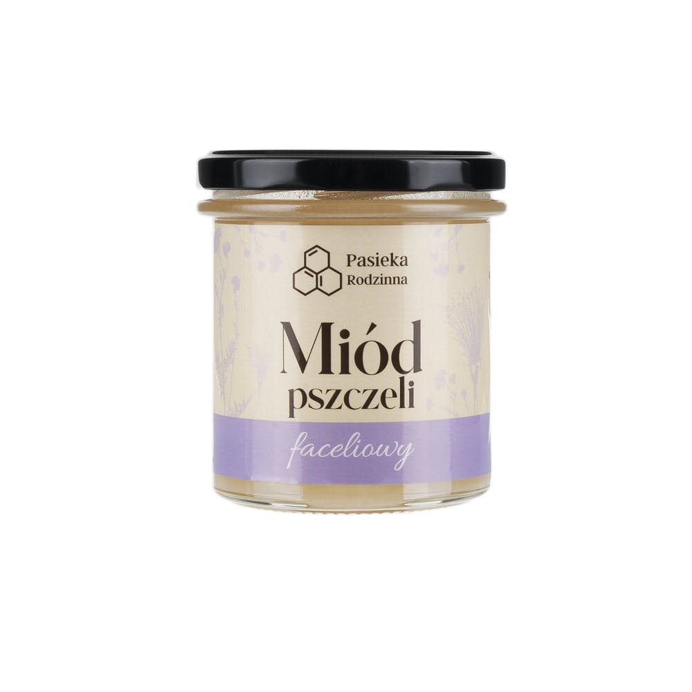 Miód pszczeli faceliowy 410g