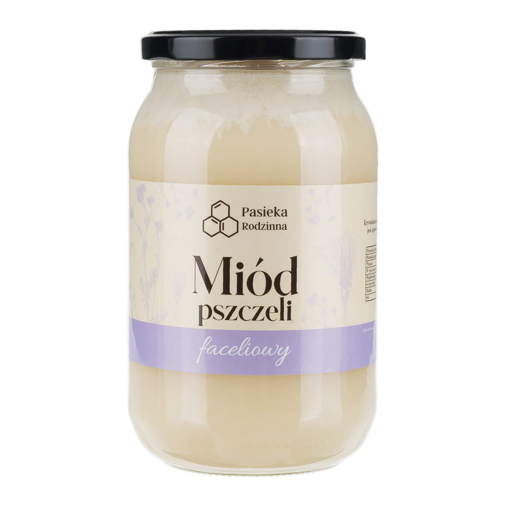 Miód pszczeli faceliowy 1150g