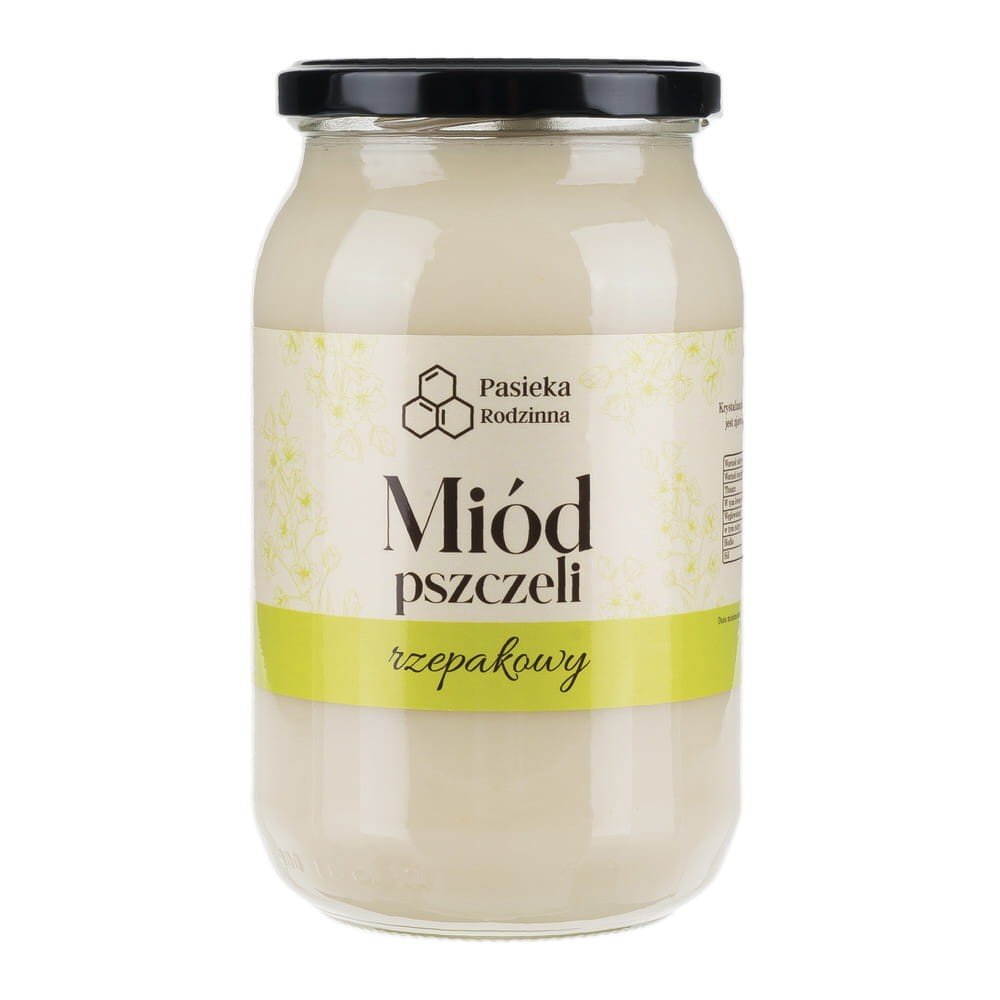 Miód pszczeli rzepakowy 1150g