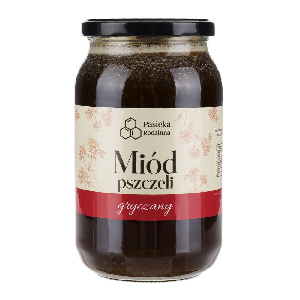 Miód pszczeli gryczany 1150g