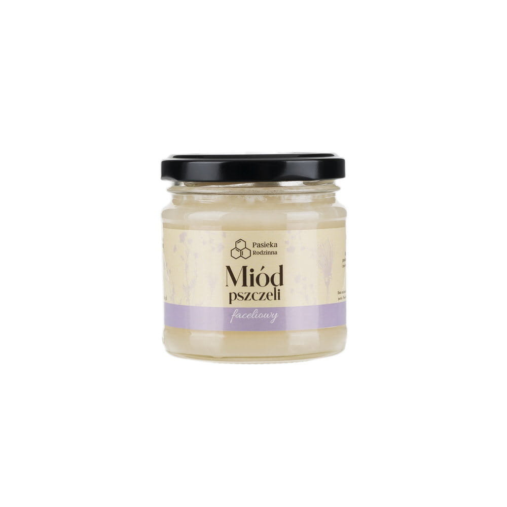 Miód pszczeli faceliowy 240g
