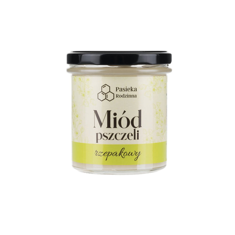 Miód pszczeli rzepakowy 410g