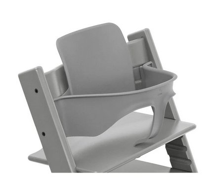Stokke Tripp Trapp Baby Set V2 -zestaw dla małego dziecka STORM GREY