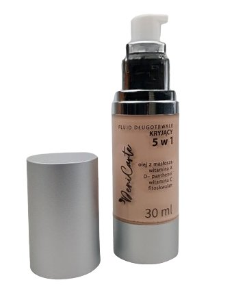 Deni Carte Podkład Fluid Kryjący 5w1 52 Naturalny Beż