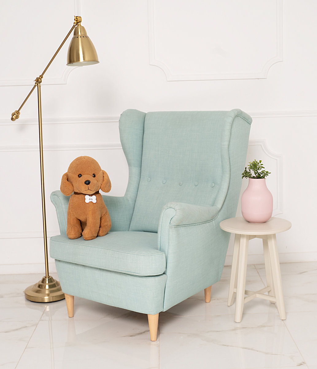 Miś Gustaw Duży Pies Pudel Lucy Pluszak beżowy 40cm