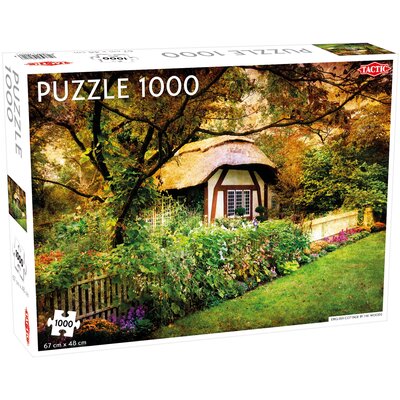 Puzzle English Cottage in the Woods 1000 Nowa