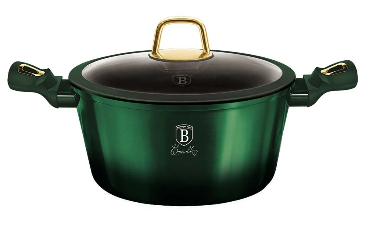 Nowoczesny garnek na indukcję z powłoką tytanową P2-W80