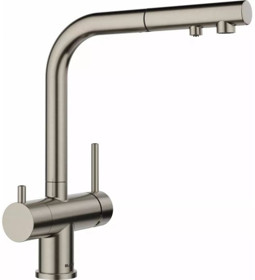 Bateria stojąca BLANCO Fontas-S II Satynowa platyna 527715