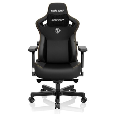Anda Seat Kaiser 3 XL Gamingowy do 200kg Skóra ECO Czarny