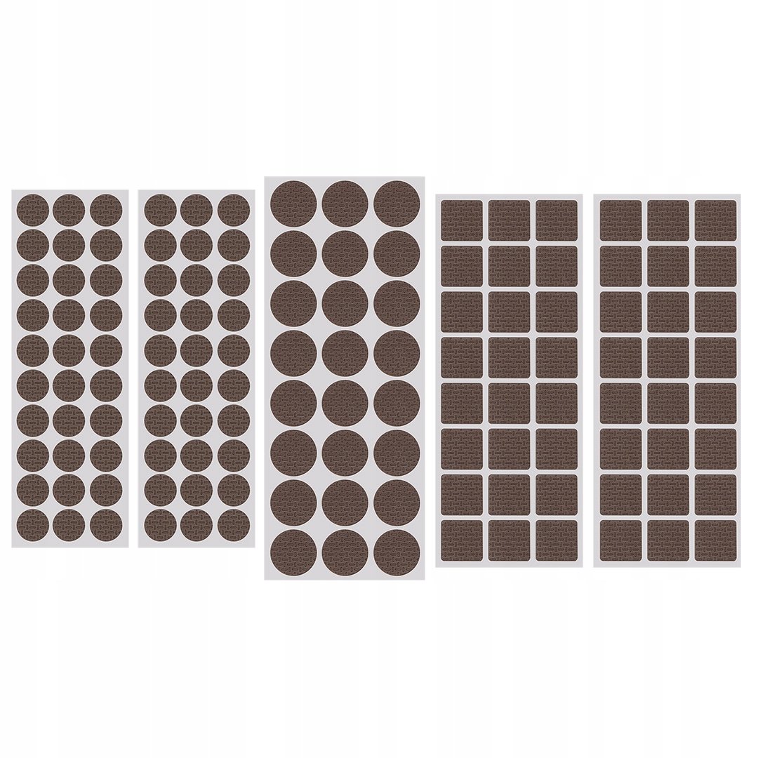 TOPEX, Podkładki piankowe EVA samoprzylepne, brązowe, 120 szt., 98Z149