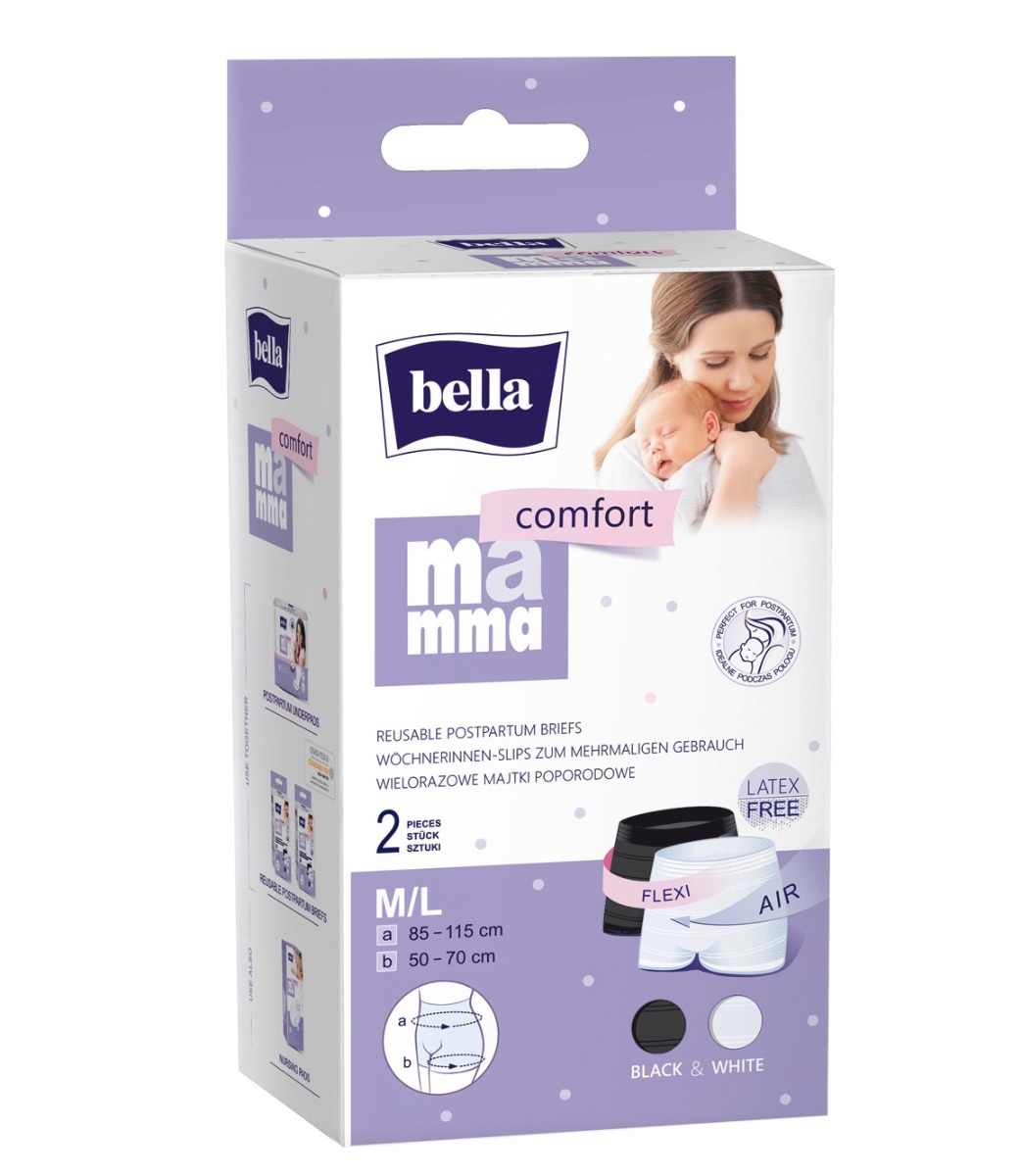 Bella Mamma Comfort Majtki poporodowe, M/L