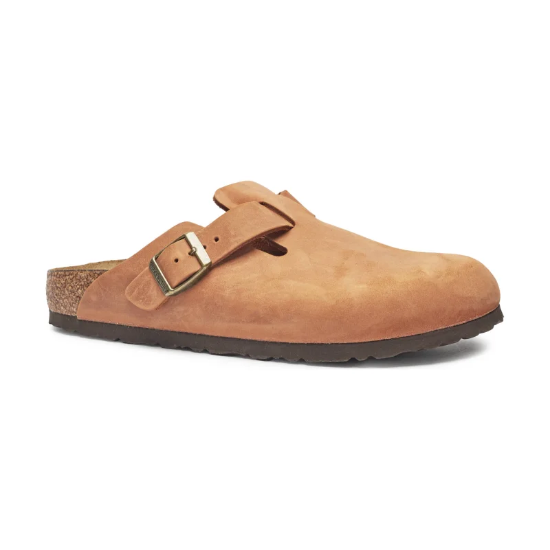 Birkenstock Skórzane mule Boston LEOI