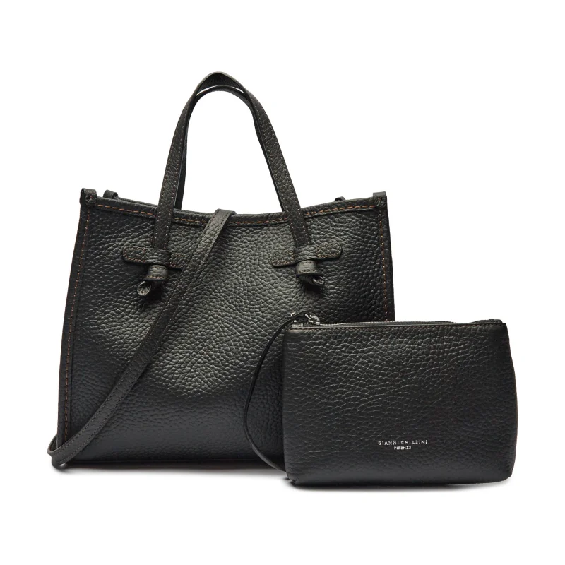 GIANNI CHIARINI Skórzana shopperka + saszetka MARCELLA