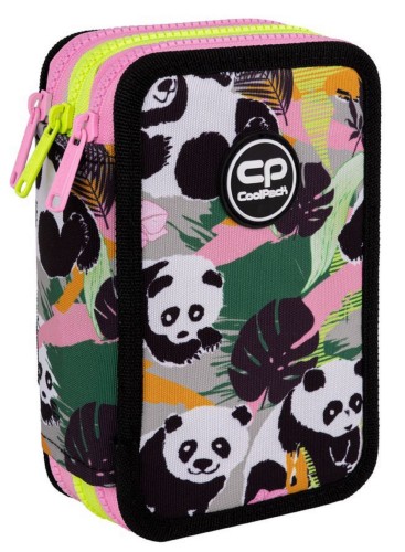 Piórnik z wyposażeniem Coolpack Jumper 3 Panda Gang