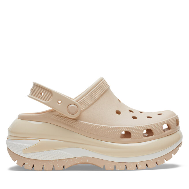 Klapki Crocs Classic Mega Crush Clog 207988 Beżowy