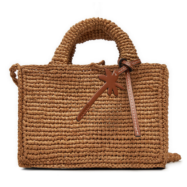 Torebka Manebi Handcrafted Raffia Sunset Bag Mini V 2.2 CO Beżowy