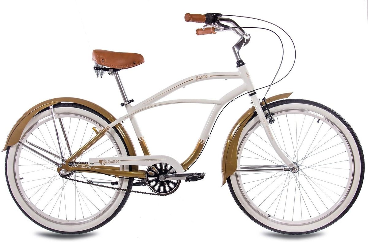 Rower Miejski 26 Damski Męski Alu Beach Cruiser Kontra Nexus 3 Retro Stopka
