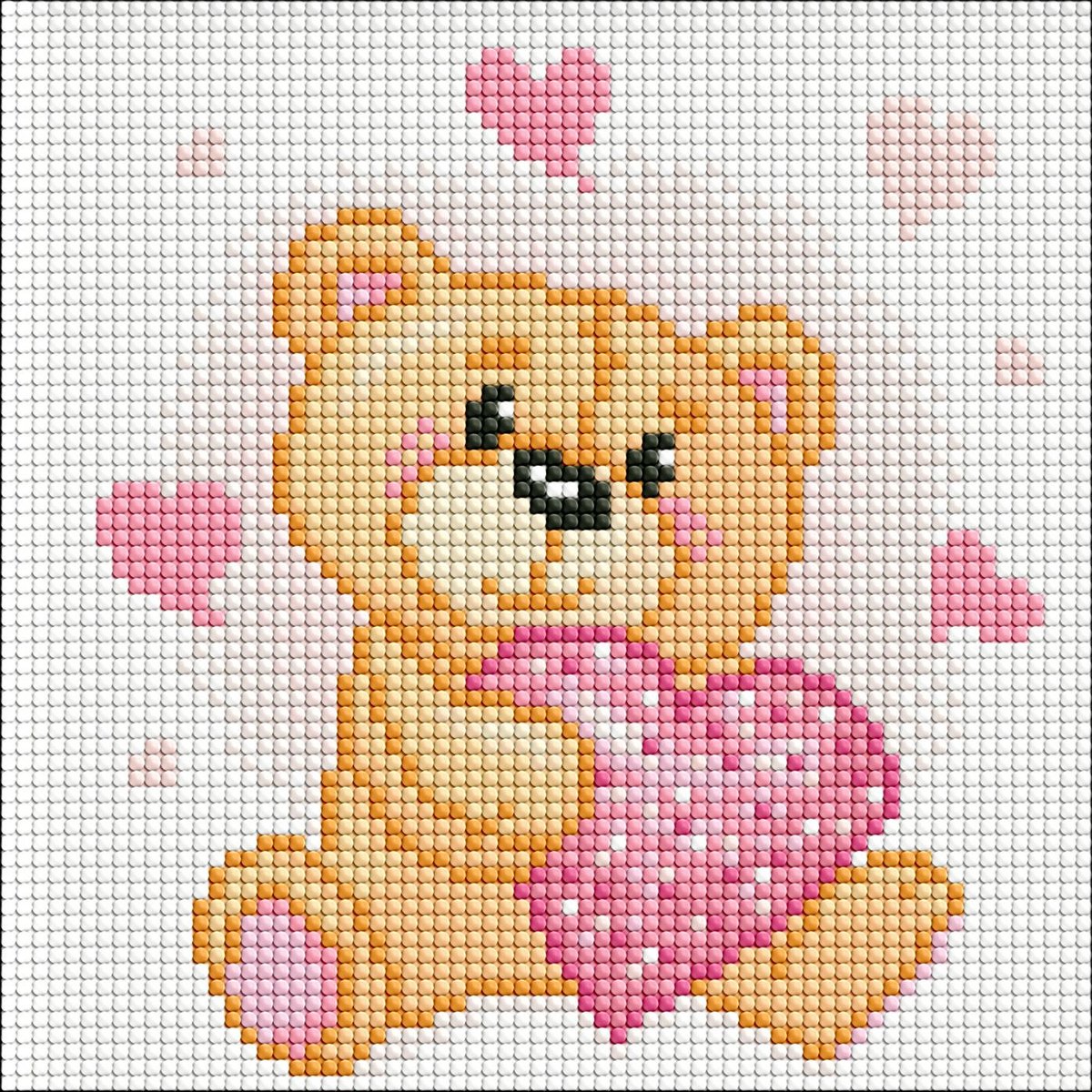 IDEYKA Zestaw do mozaiki diamentowej BEZ RAMY.  