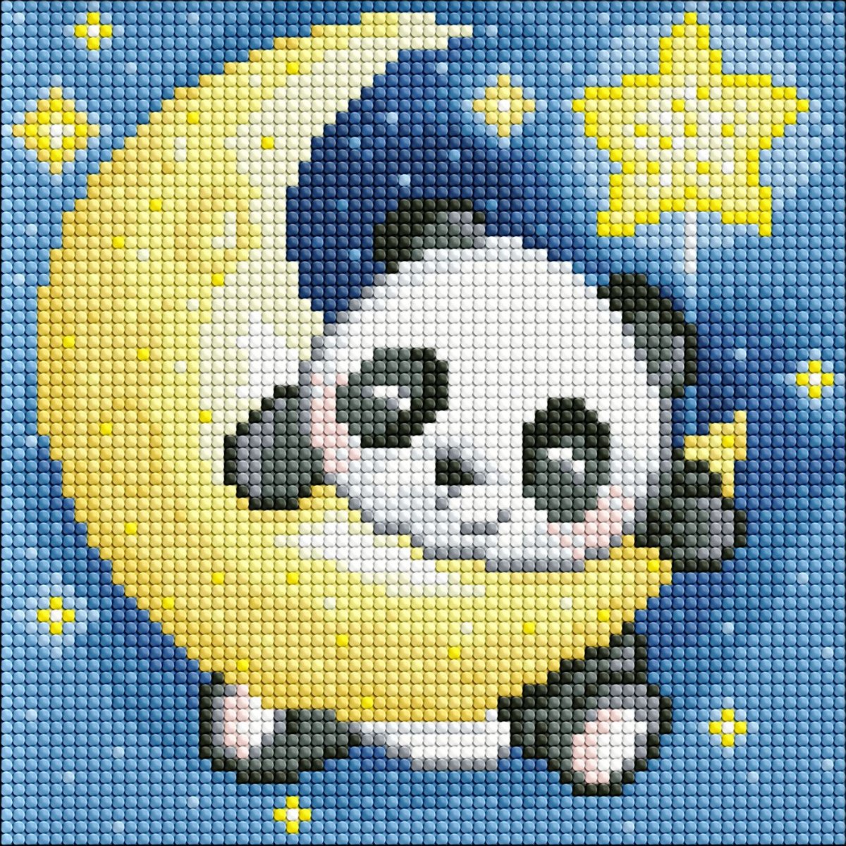 IDEYKA Zestaw do mozaiki diamentowej BEZ RAMY.  