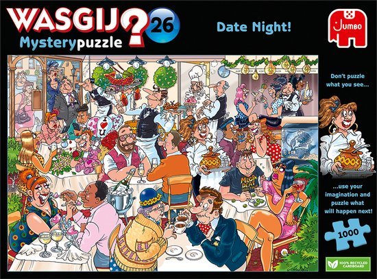 Puzzle Dla Dorosłych Wasgij Mystery 26 Date Night! Na Randce 1000 el.