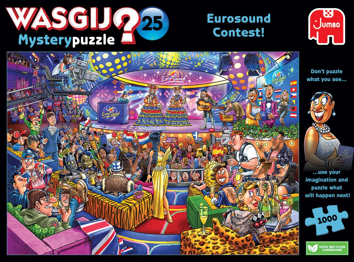 Puzzle Dla Dorosłych Wasgij Mystery 25 Eurosound Contest! Eurowizja 1000el.