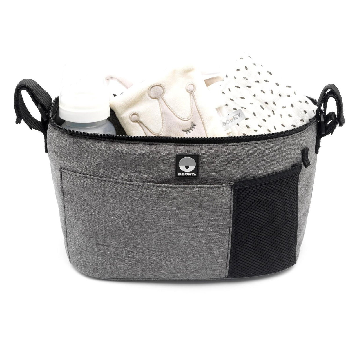 Organizer Buggy Deluxe do wózka Dooky grey Dooky