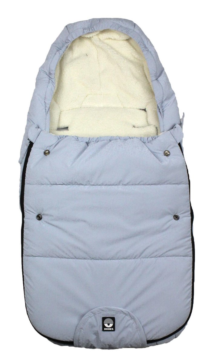 Śpiworek do fotelika 0-9m Frosted Blue Mountain Dooky