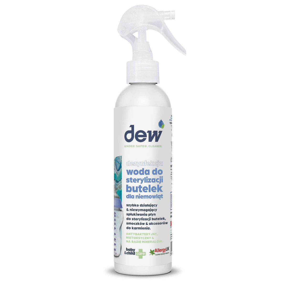 Dezynfekująca Woda Do Sterylizacji Butelek Dla Niemowląt 250Ml