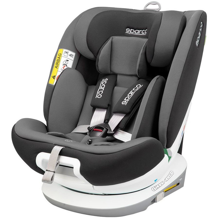 Fotelik Sparco Sk3000I I-Size Szary