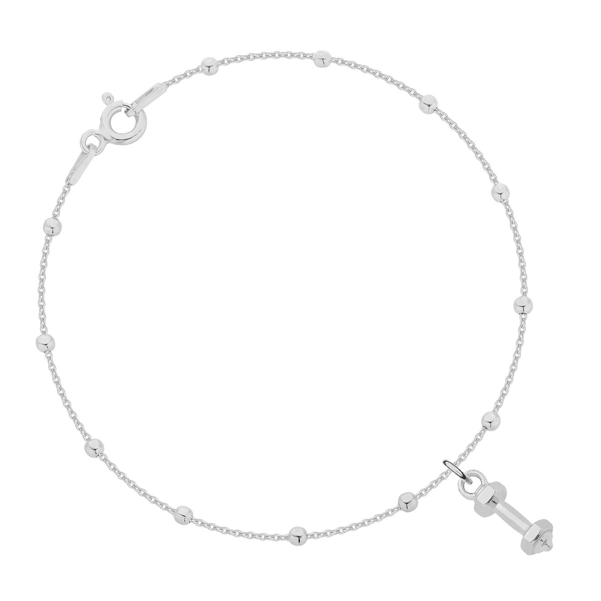 Bransoletka z hantlem