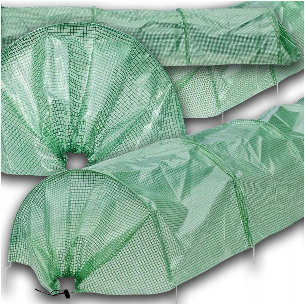 TUNEL FOLIOWY OGRODOWY MINI SZKLARNIA DO UPRAW 300 x 45 x 30 cm
