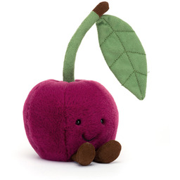MASKOTKA PLUSZOWA JELLYCAT Rozrywkowa WIŚNIA 12 cm