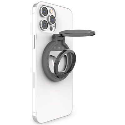 STM MagLoop - Uchwyt MagSafe na palec z funkcją podstawki + otwieracz (szary) STM-936-327Y-02